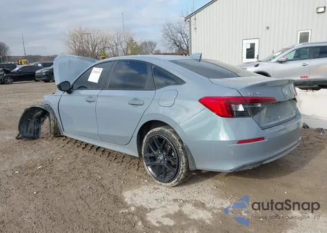 2024 Honda Civic Sport из США, поврежденный, VIN 2HGFE2F55RH536205